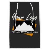 Gepersonaliseerd zakelijk ontwerpbedrijf professio medium cadeauzakje (Voorkant)