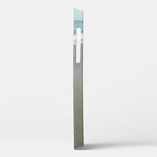 Gepersonaliseerd zand hart op het strand Case-Mate iPhone case (Achterkant / Links)