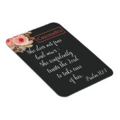 Gepersonaliseerd ze niet bang slecht nieuws Schrif Magneet (Rechterzijde)