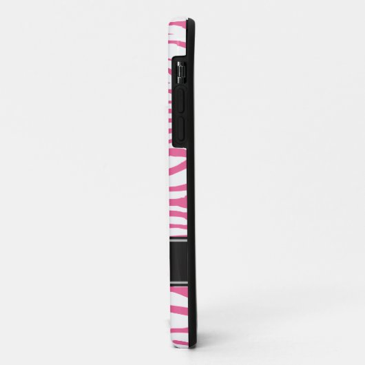 Gepersonaliseerd Zebra Patroon Case-Mate iPhone Case (Achterkant/links)