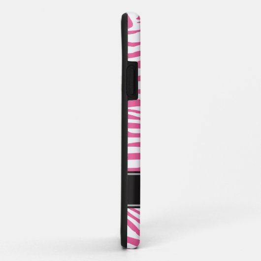 Gepersonaliseerd Zebra Patroon Case-Mate iPhone Case (Achterkant/rechts)