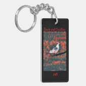 Gepersonaliseerd Zee Bird Sleutelhanger (Voorkant Links)