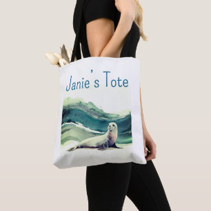 Gepersonaliseerd zee seal tas