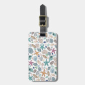 Gepersonaliseerd Zee Side Bagagelabel (Voorkant verticaal)