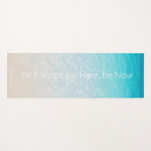 Gepersonaliseerd Zee Zand Water Yogamat (Voorkant (horizontaal))