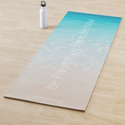 Gepersonaliseerd Zee Zand Water Yogamat (In situ)