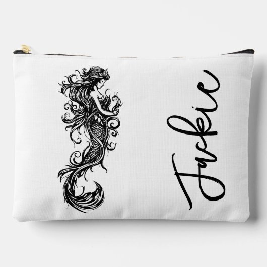 Gepersonaliseerd Zeemeermin Monogram Etui (Voorkant)