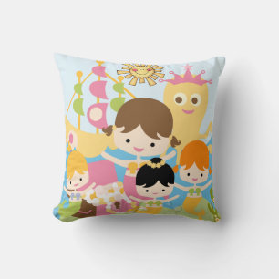 Gepersonaliseerd zeemeerminnen kussen