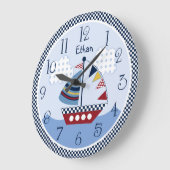 Gepersonaliseerd "Zeil weg/de Zeevaart/Klok van Grote Klok (Hoek)