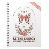 Gepersonaliseerd zijn de energie notitieboek (Voorkant)