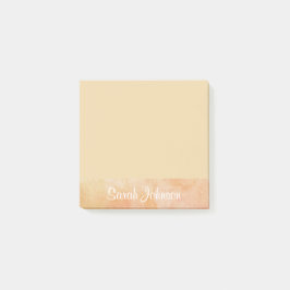 Gepersonaliseerd zijtabblad met naam post-it® notes