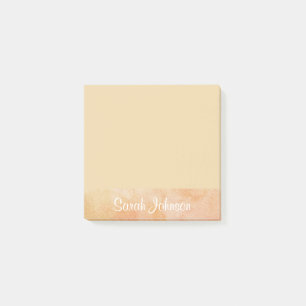 Gepersonaliseerd zijtabblad met naam post-it® notes