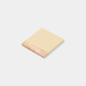 Gepersonaliseerd zijtabblad met naam post-it® notes (Schuin)