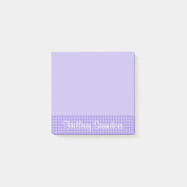 Gepersonaliseerd zijtabblad met naam post-it® notes