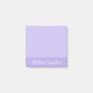 Gepersonaliseerd zijtabblad met naam post-it® notes