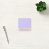 Gepersonaliseerd zijtabblad met naam post-it® notes (Kantoor)
