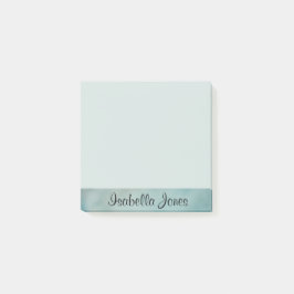 Gepersonaliseerd zijtabblad met naam post-it® notes