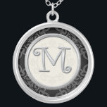 Gepersonaliseerd Zilver Initiaal Verwerend Ketting<br><div class="desc">Show je trots in je initialen met een monogram brievenbediende. Het stijlvolle, zilveren monogram initiaal van de Trendy Jewelry Pendants, die uitsluitend zijn gemaakt, zal een modieuze blik op je moeder toevoegen. De initiaal zilveren hanger maakt ook een gedenkwaardig geschenk voor elke speciale gelegenheid voor de belangrijke mensen van je...</div>