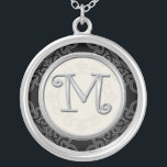 Gepersonaliseerd Zilver Initiaal Verwerend Ketting<br><div class="desc">Show je trots in je initialen met een monogram brievenbediende. Het stijlvolle, zilveren monogram initiaal van de Trendy Jewelry Pendants, die uitsluitend zijn gemaakt, zal een modieuze blik op je moeder toevoegen. De initiaal zilveren hanger maakt ook een gedenkwaardig geschenk voor elke speciale gelegenheid voor de belangrijke mensen van je...</div>