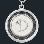 Gepersonaliseerd Zilver Initiaal Verwerend Ketting<br><div class="desc">Show je trots in je initialen met een monogram brievenbediende. Het stijlvolle, zilveren monogram initiaal van de Trendy Jewelry Pendants, die uitsluitend zijn gemaakt, zal een modieuze blik op je moeder toevoegen. De initiaal zilveren hanger maakt ook een gedenkwaardig geschenk voor elke speciale gelegenheid voor de belangrijke mensen van je...</div>