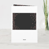 Gepersonaliseerd zoet 16 Happy 16th Birthday Glitt Kaart (Achterkant)