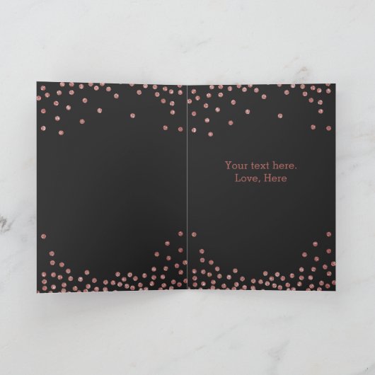 Gepersonaliseerd zoet 16 Happy 16th Birthday Glitt Kaart (Binnen)