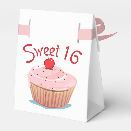 Gepersonaliseerd zoet zestien zestiende verjaardag bedankdoosjes (Achterkant)