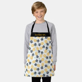 Gepersonaliseerd zomerkanaalpatroon schort (Gedragen)