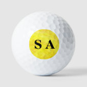 Gepersonaliseerd zongeel golfballen (Voorkant)
