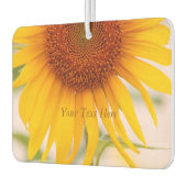 Gepersonaliseerd Zonnebloem Luchtverfrisser (Links)