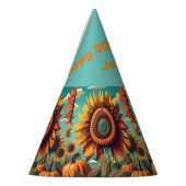 Gepersonaliseerd Zonnebloem Verjaardag Pet, Verjaa Feesthoedjes (Links)