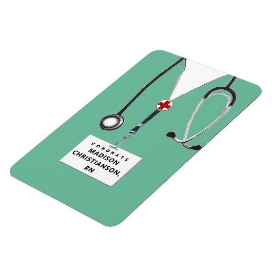 Gepersonaliseerd zurig Afstuderen Gift Magnet Magneet (Linkerzijde)