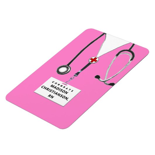 Gepersonaliseerd zurig Afstuderen Gift Magnet Magneet (Linkerzijde)