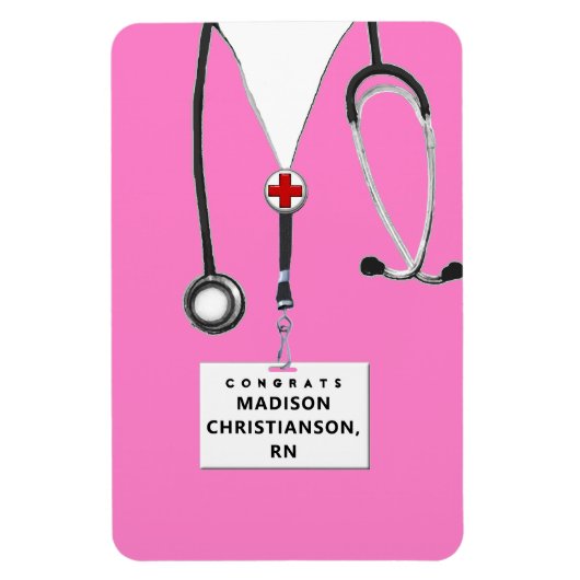 Gepersonaliseerd zurig Afstuderen Gift Magnet Magneet (Verticaal)