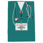 Gepersonaliseerd zurig Afstuderen Middelgrote Gift Medium Cadeauzakje (Voorkant)