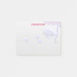 Gepersonaliseerd zwanenmeer post-it® notes