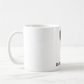 Gepersonaliseerd zwart / Afrikaanse mannelijke art Koffiemok (Links)