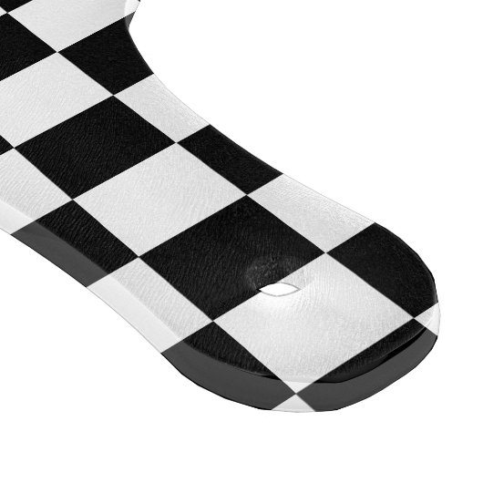 Gepersonaliseerd zwart gecontroleerd snijplank (Hoek)