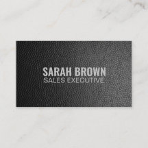 Gepersonaliseerd "zwart leder" (Amerikaans)