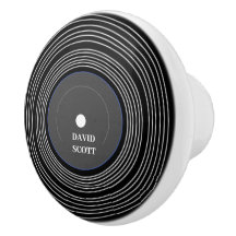 Gepersonaliseerd zwart Lp vinyl
