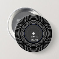 Gepersonaliseerd zwart Lp vinyl