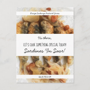 Gepersonaliseerd Zwart Script Wit Modern Recept Briefkaart