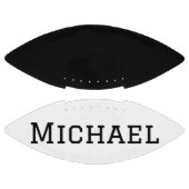 Gepersonaliseerd zwart-wit Football (Panelen)