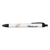 Gepersonaliseerd Zwarte Inkt Pen (Bovenkant)
