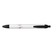 Gepersonaliseerd Zwarte Inkt Pen (Achterkant)