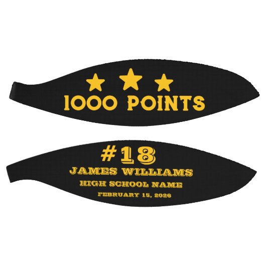 Gepersonaliseerde 1000 punten cadeau voor spelers basketbal (Panelen)