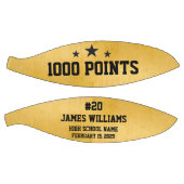 Gepersonaliseerde 1000 punten cadeau voor spelers basketbal (Panelen)