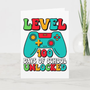 Gepersonaliseerde 100 dagen school kaart