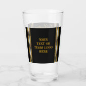 Gepersonaliseerde 100 jaar Boston Hockey Glas (Achterkant)