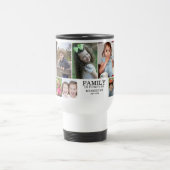 Gepersonaliseerde 10 foto collage familie is voor  reisbeker (Center)